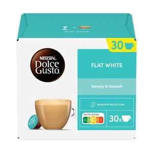 Nescafé Dolce Gusto Flat White kávové kapsle 30 ks