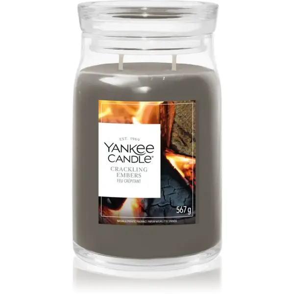 Yankee Candle Crackling Embers vonná svíčka 567 g