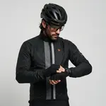 Pánská cyklo bunda silvini gelo černá/šedá m