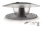 Krmítko pro ptáky BIRDYFEED ROUND šedý kámen 29,4cm PRIBFR-405U