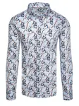 Pánská vzorovaná košile slim fit