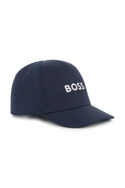 BOSS  Dětská bavlněná kšiltovka