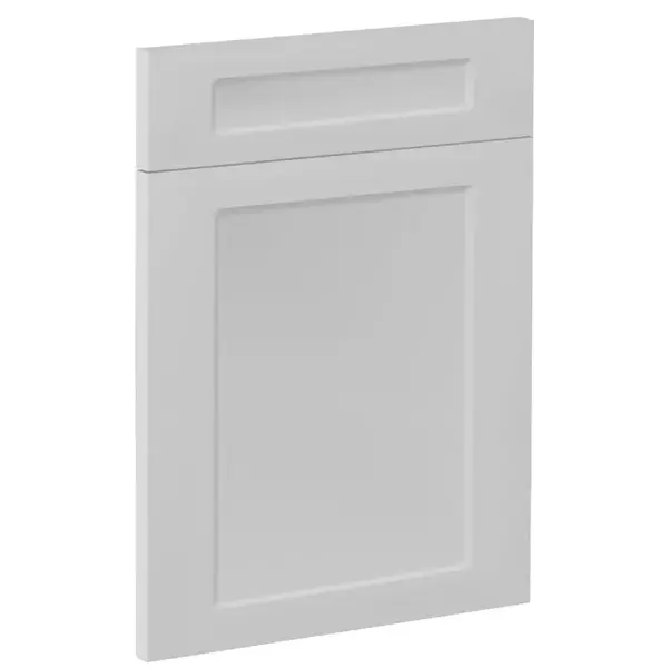 Kuchyňská dvířka Luxeo F15-D60S1-AX frame bílá