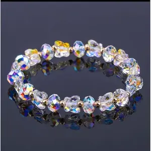 Glass Beaded Stretch Bracelets