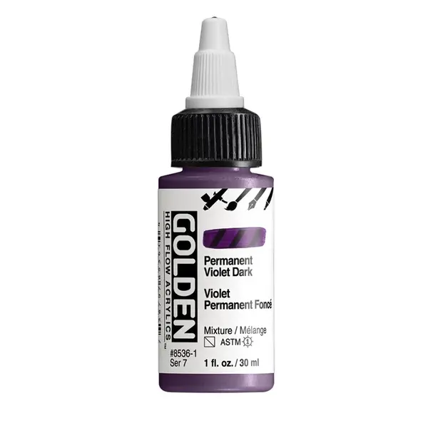 Akryl Golden High Flow 30ml – 8536 Permanent Violet Dark