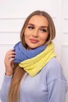 KN14 Dámské dvoubarevné komínové kiwi+džíny