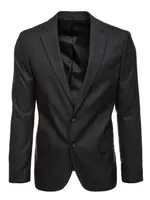 Marynarka męska jednorzędowa czarna Dstreet