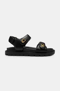 Coach  sandály dámské kožené Brynn Leather Sandal
