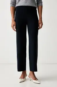 MM by Max Mara  kalhoty dámské s viskózou MMLROTONDO