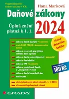 Daňové zákony 2024 - Úplná znění k 1. 1. 2024 (poškozená) - Hana Marková