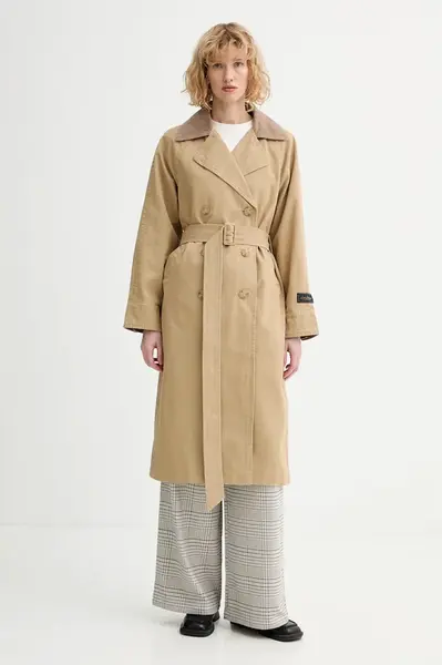 Levi's Bavlnený trenčkot Levi's BREE CLASSIC LONG TRENCH