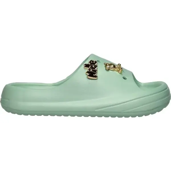 AQUOS PARAMA Dětské pantofle, světle zelená, velikost