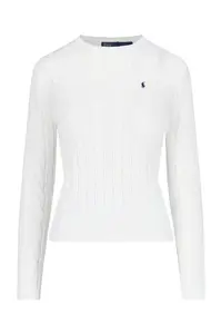 Polo Ralph Lauren bílý svetr