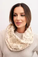 Kesi dámská zimní šála KN25 béžová