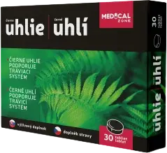 MEDICAL Čierne uhlie 30 tabliet