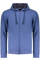 Pánská modrá mikina na zip COVERI MOVING
