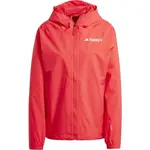 adidas TERREX MULTI 2L RAIN.DRY Dámská nepromokavá bunda, červená, velikost