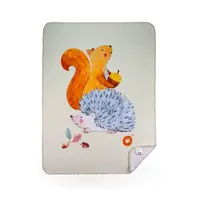 XKKO LUX Španielska detská deka - Squirrel, 75x100