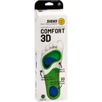 Sidas COMFORT 3D Vložky do topánok, modrá, veľkosť