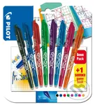 Sada 8 kusov Rollerov FriXion Ball 0.7 v rôznych farbách + hra sudoku