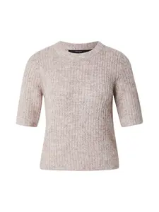 VERO MODA Sveter 'VMAwsome'  béžová melírovaná