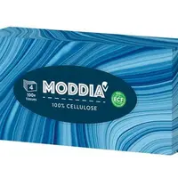 MODDIA Papírové kapesníčky 4vrstvé box 100 ks