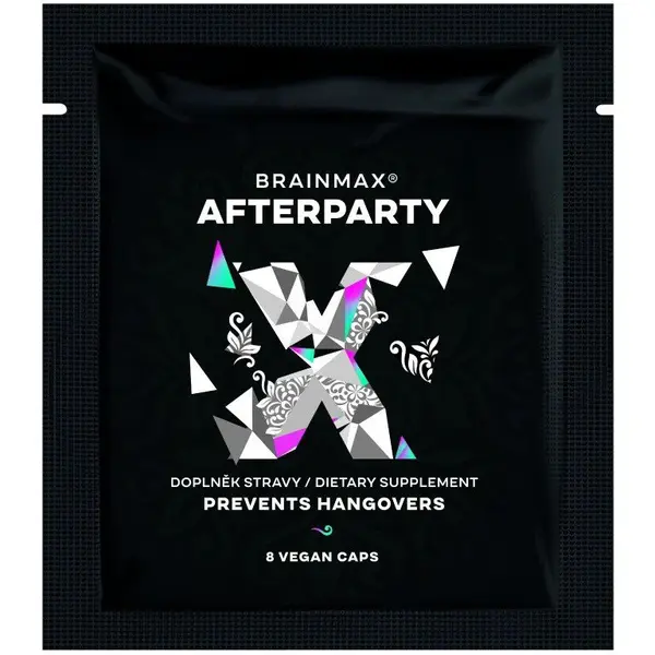 BRAINMAX AFTERPARTY, Bojovník za rána bez těžkých kocovin 8 kapslí