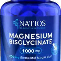 NATIOS Magnesium Bisglycinate 1000 mg + B6 90 kapslí