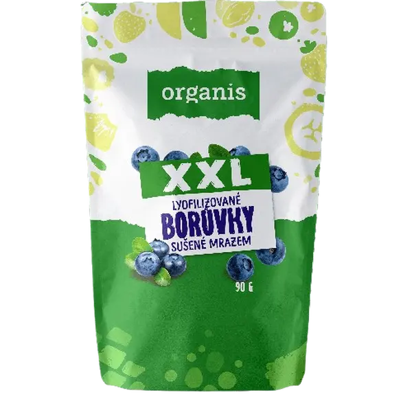 ORGANIS Borůvky sušené mrazem XXL 90 g
