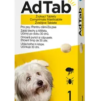 ADTAB 112mg Žvýkací tableta pro psy 2,5 – 5,5kg