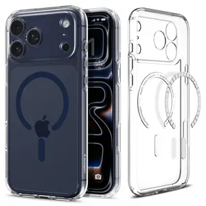 Spigen Ultra Hybrid Mag s MagSafe, iPhone 17 Pro, tmavě modrý