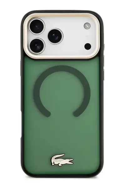 Pouzdro na telefon s vestavěným magnetickým kroužkem Lacoste MagSafe iPhone 17 Pro Max