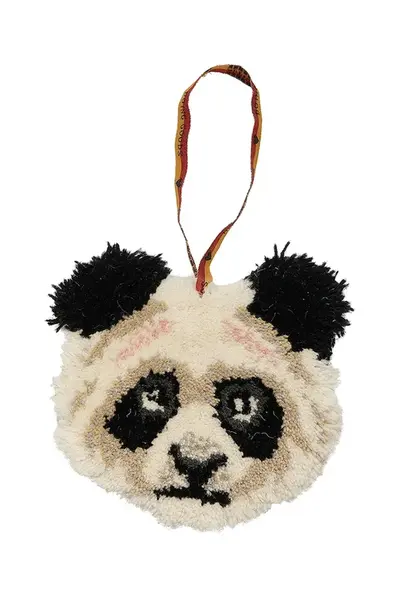 Nástěnná dekorace Doing Goods Plumpy Panda 19 x 16 x 2 cm