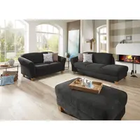 Sit & More LENOŠKA, textil, černá