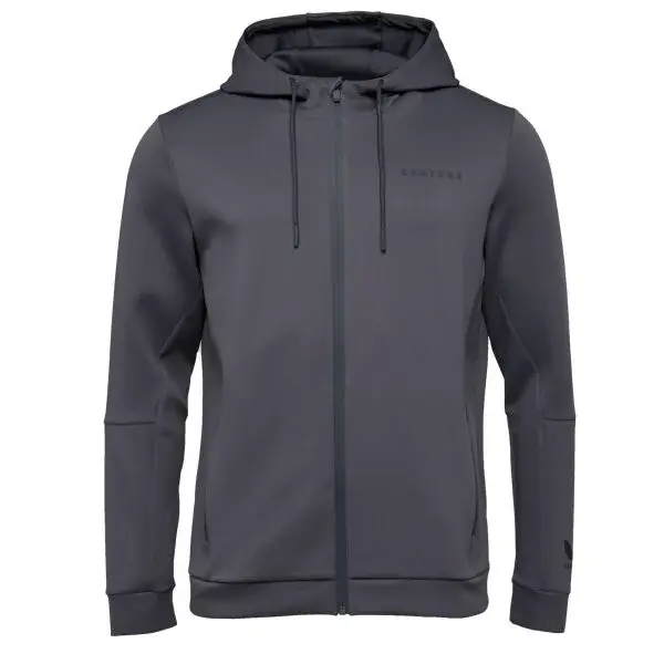 CASTORE FLEX FULL ZIP HOODIE Pánská mikina, tmavě šedá, velikost XXL