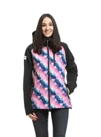 Meatfly dámská softshell bunda Zaja Black / Bubbles | Černá | Velikost S