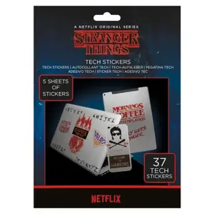 Samolepky Stranger Things, sada 37 ks