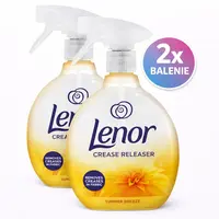 LENOR SET 2x tek.žehlička sprej 500ml Summer Breeze