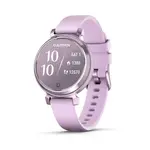 Garmin Lily 2 Silicone Band chytré hodinky Metallic Lilac/Lilac