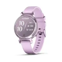 Garmin Lily 2 Silicone Band chytré hodinky Metallic Lilac/Lilac