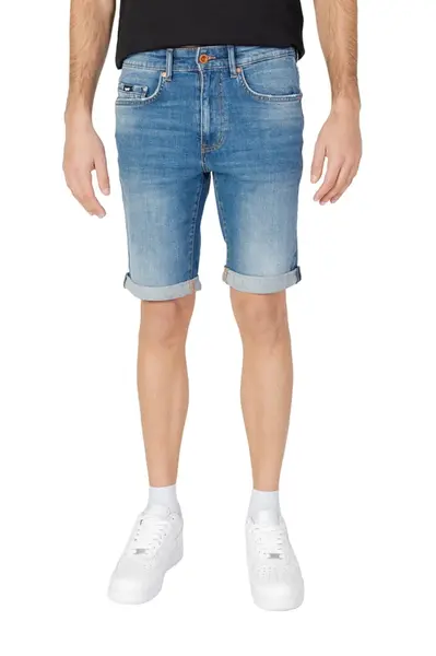 Pánske rifľové bermudy Gas