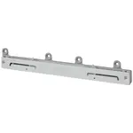 MID.YOU TLUMIČ NA STŘEDOVÉ DVEŘE, šedá, 46,5/2,5/1,5 cm