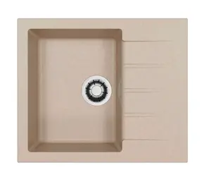 Alveus Cadit - Granitový drez 59x50 cm, Quick-Close, ivory 1149147