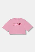 Dětské bavlněné tričko Guess