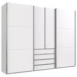 MID.YOU SKŘÍŇ S POSOUVACÍMI DVEŘMI, bílá, 300/236/65 cm