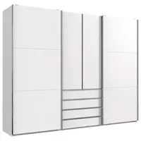MID.YOU SKŘÍŇ S POSOUVACÍMI DVEŘMI, bílá, 300/236/65 cm