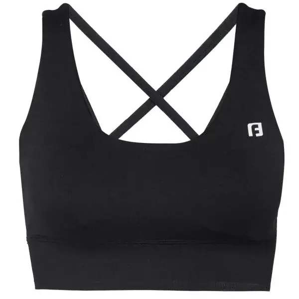 Fitforce GARINCHA Dámská fitness podprsenka, černá, velikost