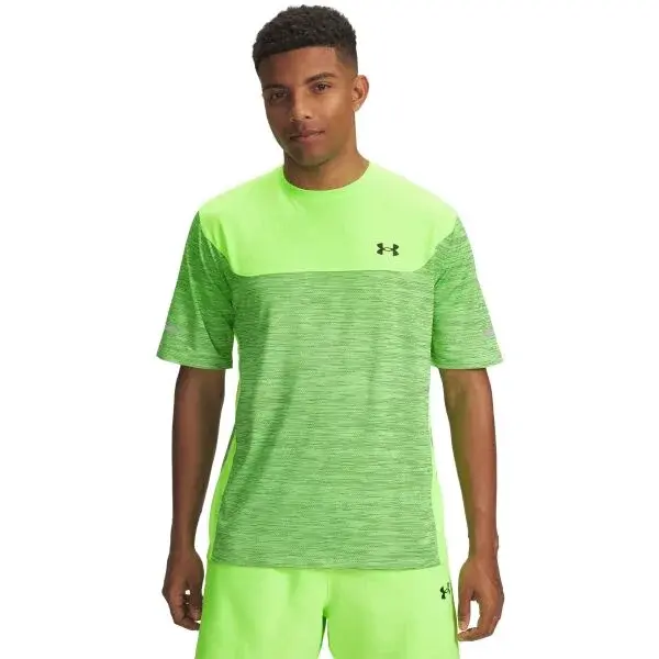 Under Armour TECH UTILITY Pánské triko, světle zelená, velikost M