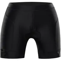 ALPINE PRO ARSA Dámske cyklošortky, čierna, veľkosť