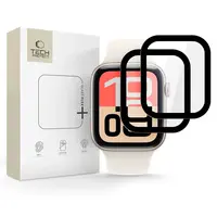 Tech-Protect Glass Flex 2x ochranné sklo na Apple Watch 4 / 5 / 6 / SE 1 / 2 / 3 (40mm), čierne